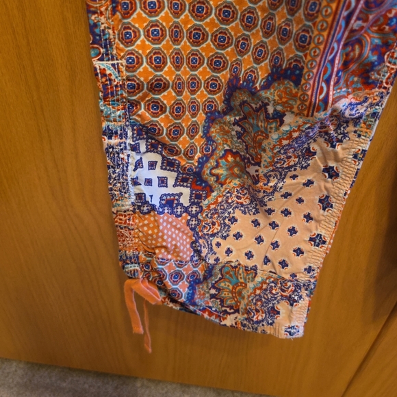 Chicos Complete Outfit No Iron Top Sz 0 Crops Sz 1.  Beach Beachy Vacation - Picture 7 of 14